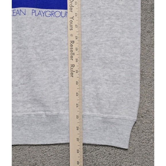 VTG 80s Nova Scotia Canada Nautical Sailboad Graphic Crewneck Sweatshirt Mens L - Picture 11 of 14